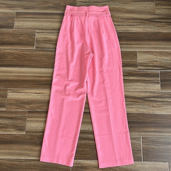 NWT Venus Straight Leg Belted Trousers in Pink, 2 - Picture 11 of 13